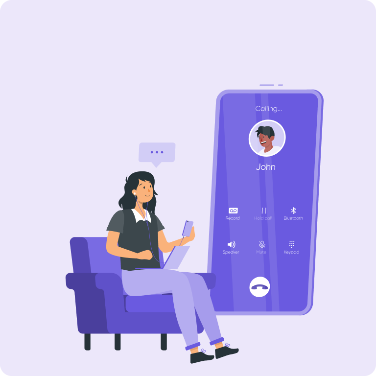 See every call made & received